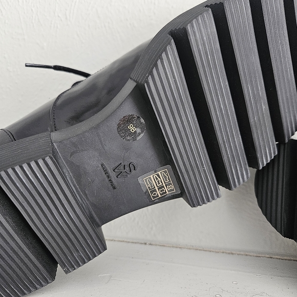 NWOT Stuart Weitzman Nolita Lace Up Oxford Shoes- Black - Picture 15 of 16